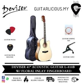 Deviser 41 inch L-810B/L-810 Acoustic Guitar