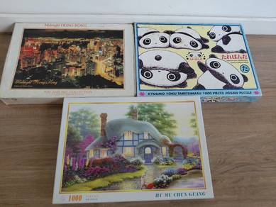 3 Sets of Puzzle 1000pcs
