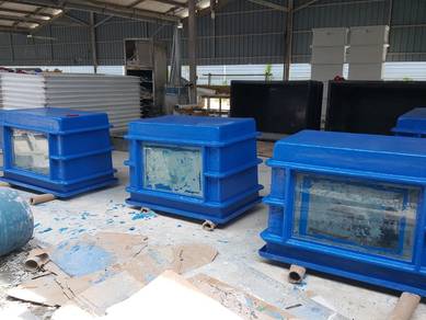 Fiberglass Fish Tank / Top Filter  :