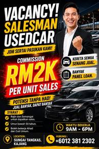 Used Car Salesman/Salesgirl 汽车销售员