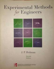 Experimental Methods for Engineer 7th edition by