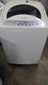 Sharp 10kg Washing Automatic Machine Mesin Basuh