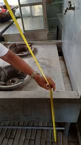 Dapur Stainless Steel 1 Penunu Gas