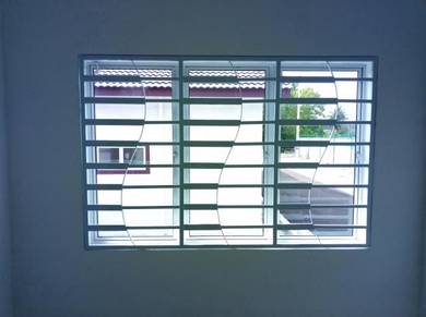 Grill Tingkap Bentuk S