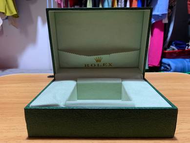 Kotak Jam Rolex Hijau (Aftermarket High Grade)