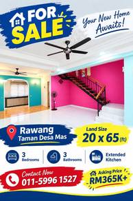 2-storey Terraced House For Sale in Rawang,SGR
