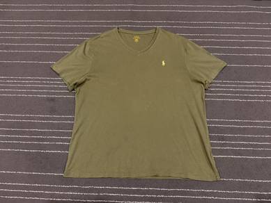 POLO RALPH LAUREN custom fit olive green XXL 2715