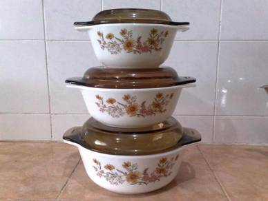 Mangkuk pyrex woodland country autumn bowl 3