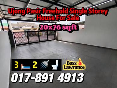 1.5-storey Terraced House For Sale in Ujong Pasir,MLK