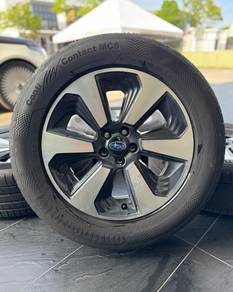 Subaru Legacy XV 17 rim tyre used 17" 5x100