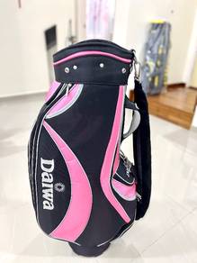 Daiwa Black/Pink Golf Cart Bag