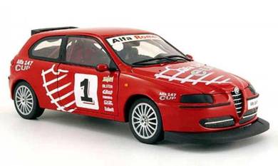 Alfa Romeo 147 GTA Cup 1/72 diecast collection