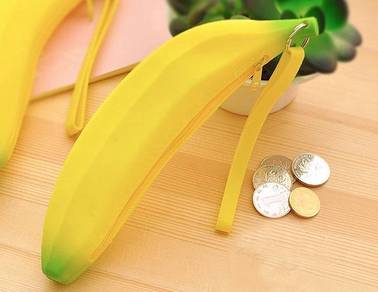 Banana Coin Purse Dompet Siling Pisang Kelakar