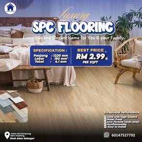 Professional SPC Flooring Supply+Install (DIY can)
