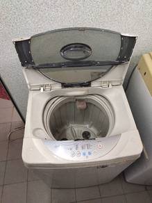 mesin basuh 7kg jenama LG