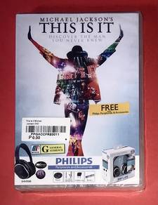 MICHAEL JACKSON - THIS IS IT DVD Video