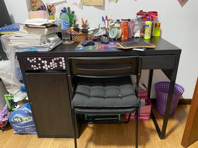 2 nos. Study table with free chair and cushion
