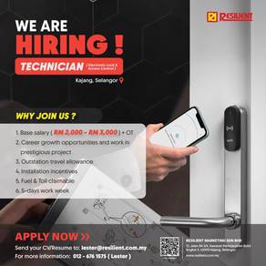 Technician (Electronic Lock & Access Controls)