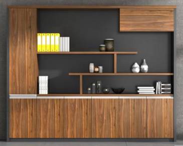 Wardrobe brown coklat cupboard cabinet storage 1