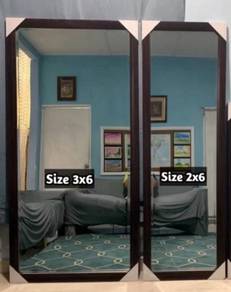cermin 6x3 feet