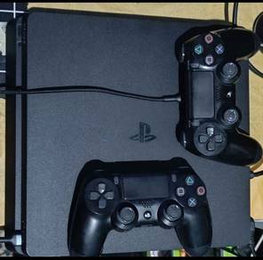 Ps4 slim 500gb fullset sekali kotak