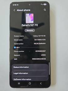 Samsung galaxy s21 fe 5g
