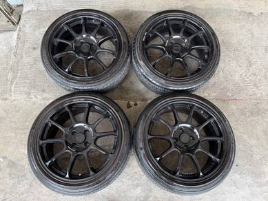 Rim ze40 gloss black 17 inch alza myvi vios city