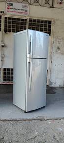 2door Toshiba peti sejuk refrigerator fridge