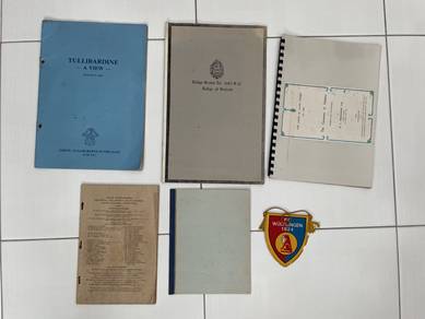 Vintage Masonic Booklets and document around 80s