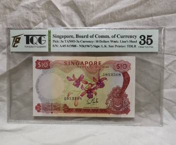Singapore, Board of Comm. of Currency

Pick: 3a TA