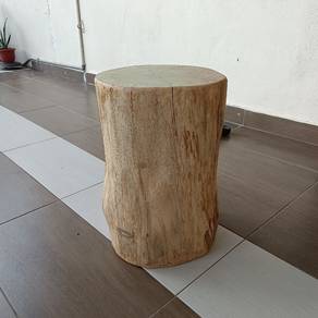 solid wood stump 