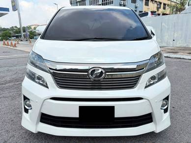 2012 Toyota Vellfire Z G-EDITION