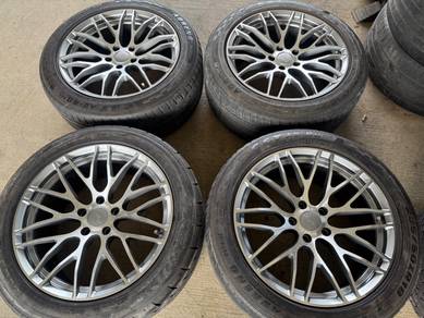 Sport rim second 18 Breyton siap tayar alphard fc