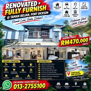 Semi-Detached House For Sale in Port Dickson,NSN