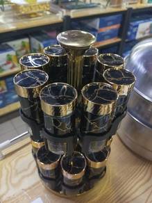 Rotary Spice Rack 16 Pcs 