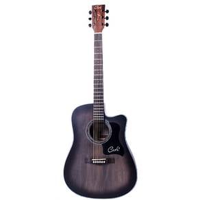 Cate QM-714C Acoustic Guitar - Black Green