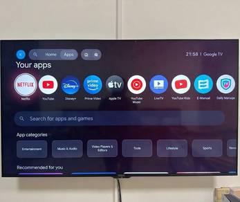Google TV QLED 65-inch good condition