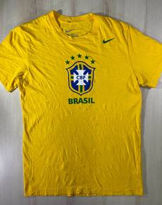 Nike Brasil Yellow Tee #EZ2 Used
