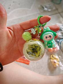 Labubu Preserved Flower Keychain