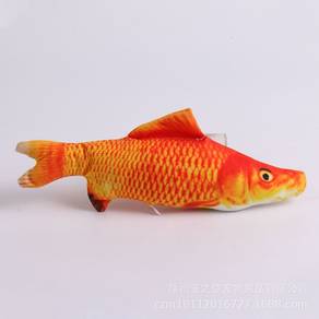 Fish Catnip Cat Toy Simulation Plush Fish Pet