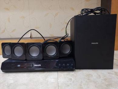 PHILIPS 5.1 DVD HOME THEATRE,Satellite Speakers