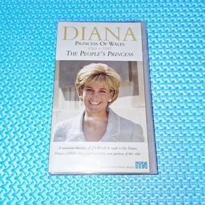 Diana Princess of Wales The People's Princess VHS