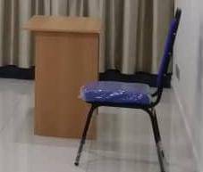 Desk and chair