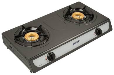 Milux Double Burner Gas Cooker YS023