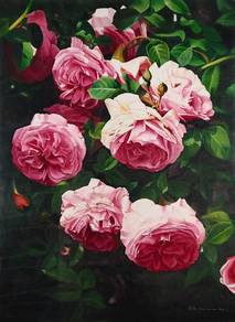 Pink Roses in Bloom – Zhou Kang (Oct 2001)