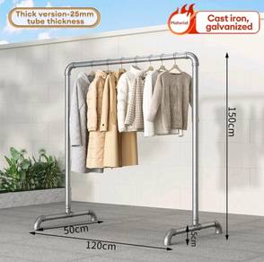 Easy Assembly Industrial Pipe Clothes Rack