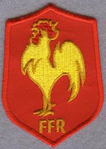 France National Rugby Union Team Embroidered Patch