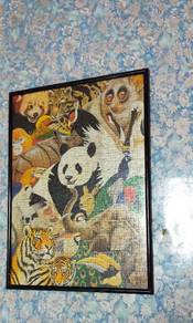 Completed jigsaw puzzle