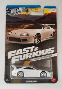 Hot Wheels Toyota Supra silver series ff puteh