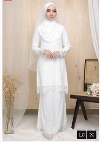 Baju Tunang/Nikah Off White